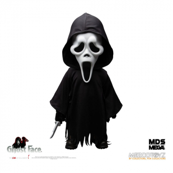 Ghost Face Puppe Mega Scale Mezco Designer Series, Scream, 38 cm