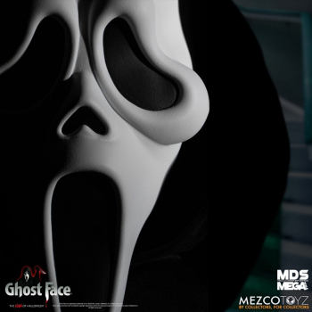 Ghost Face Puppe Mega Scale Mezco Designer Series, Scream, 38 cm