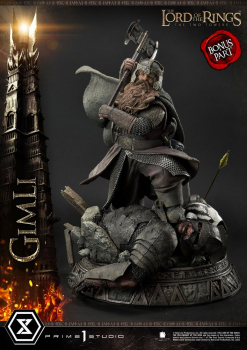 Gimli Statue 1:4 Bonus Version, Der Herr der Ringe: Die zwei Türme, 56 cm