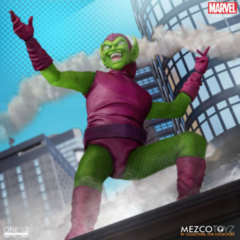 Green Goblin Actionfigur 1:12 Mezco Deluxe Edition, Marvel, 17 cm