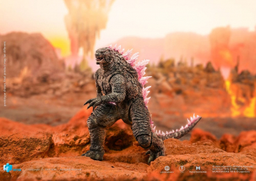 Godzilla (Evolved Ver.) Action Figure Exquisite Basic, Godzilla x Kong: The New Empire, 18 cm