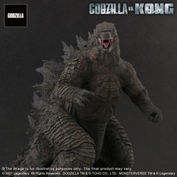 Godzilla Statue TOHO Large Kaiju Series, Godzilla vs. Kong, 26 cm