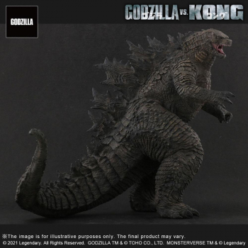 Godzilla Statue TOHO Large Kaiju Series, Godzilla vs. Kong, 26 cm