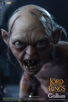 Gollum Action Figure 1/6, The Lord of the Rings, 19 cm