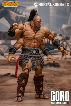 Goro Actionfigur 1:12, Mortal Kombat, 18 cm