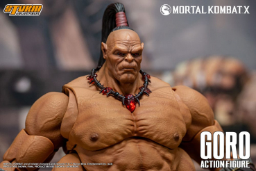 Goro Actionfigur 1:12, Mortal Kombat, 18 cm