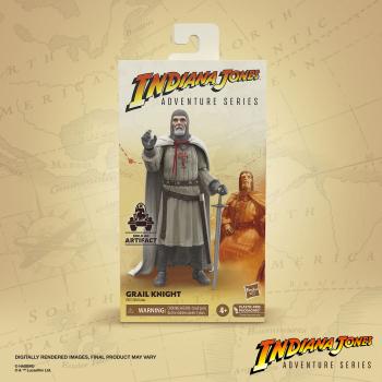 Grail Knight Actionfigur Adventure Series, Indiana Jones und der letzte Kreuzzug, 15 cm