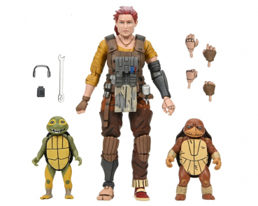 Ultimate Grammy April, Yi & Moja Actionfiguren, Teenage Mutant Ninja Turtles: The Last Ronin - Lost Years, 18 cm