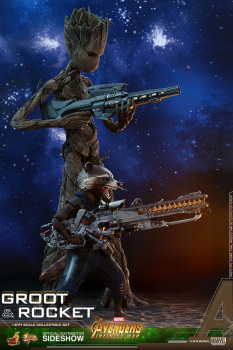 Groot & Rocket Hot Toys