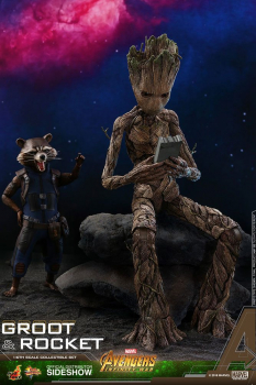 Groot & Rocket Hot Toys