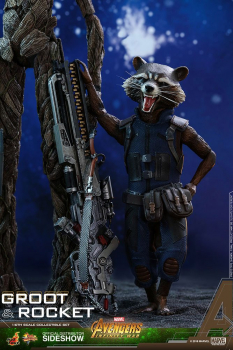 Groot & Rocket Hot Toys