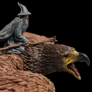 Gandalf auf Gwaihir Statue