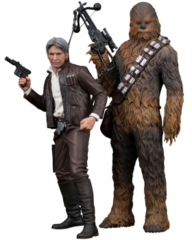 Han Solo & Chewbacca ArtFX+