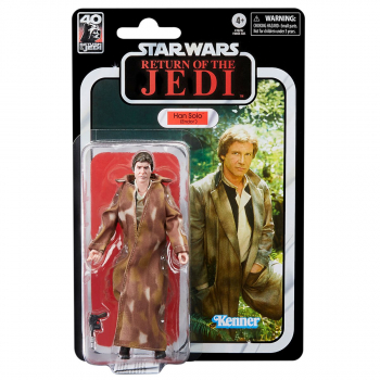 Han Solo (Endor) Action Figure Black Series 40th Anniversary, Star Wars: Episode VI, 15 cm