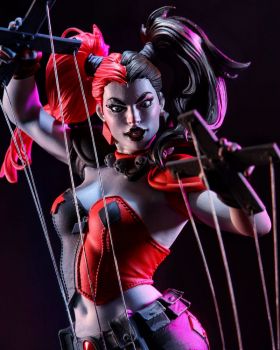 Harley Quinn Statue 1:10 Red, White & Black by Emanuela Lupacchino, DC Comics, 18 cm