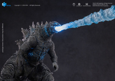 Heat Ray Godzilla Action Figure Exquisite Basic+, Godzilla vs. Kong, 18 cm