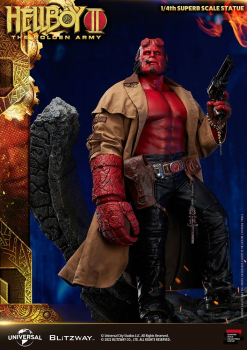 Hellboy Statue 1:4 Superb Scale, Hellboy - Die goldene Armee, 70 cm