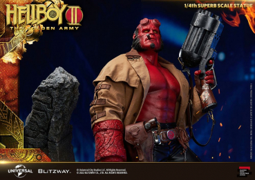 Hellboy Statue 1/4 Superb Scale, Hellboy II: The Golden Army, 70 cm