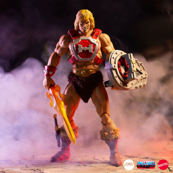 Deluxe He-Man Actionfigur 1:6 Mondo Exclusive, Masters of the Universe, 30 cm