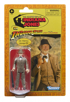 Dr. Henry Jones Sr. Action Figure Retro Collection, Indiana Jones and the Last Crusade, 10 cm