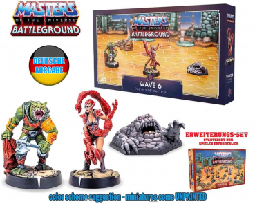 Evil Horde Faction Erweiterungs-Set Wave 6, Masters of the Universe Battleground (deutsch)