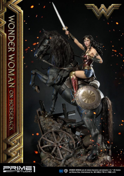 Wonder Woman on Horseback