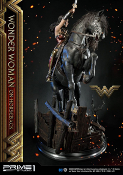 Wonder Woman on Horseback