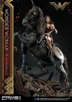 Wonder Woman on Horseback