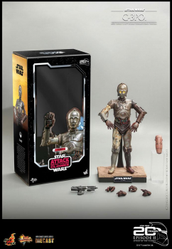 C-3PO Actionfigur 1:6 Movie Masterpiece Series, Star Wars: Episode II, 29 cm