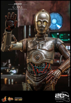 C-3PO Actionfigur 1:6 Movie Masterpiece Series, Star Wars: Episode II, 29 cm