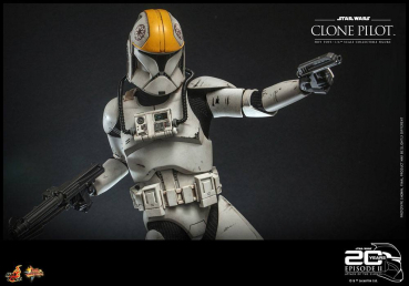 Clone Pilot Actionfigur 1:6 Movie Masterpiece Series, Star Wars: Episode II, 30 cm