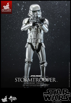 Stormtrooper (Chrome Version) Action Figure 1/6 Movie Masterpiece Series Exclusive, Star Wars, 30 cm