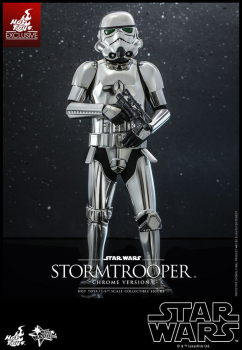 Stormtrooper (Chrome Version) Action Figure 1/6 Movie Masterpiece Series Exclusive, Star Wars, 30 cm