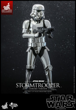 Stormtrooper (Chrome Version) Action Figure 1/6 Movie Masterpiece Series Exclusive, Star Wars, 30 cm