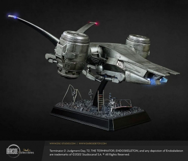 Aerial Hunter Killer Replik 30th Anniversary Edition, Terminator 2 - Tag der Abrechnung, 60 cm