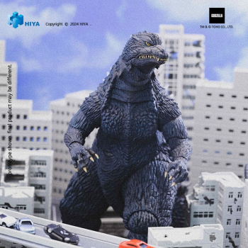 Godzilla Action Figure Exquisite Basic, Godzilla Against Mechagodzilla (2002), 18 cm