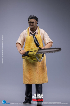 Leatherface (Killing Mask Standard Ver.) Action Figure 1/18 Exquisite Mini, The Texas Chain Saw Massacre (1974), 11 cm