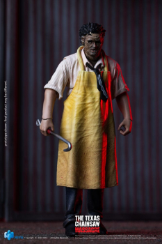 Leatherface (Killing Mask Standard Ver.) Actionfigur 1:18 Exquisite Mini, Texas Chainsaw Massacre (1974), 11 cm