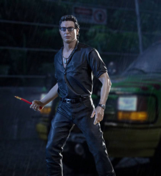 Ian Malcolm Art Scale Statue