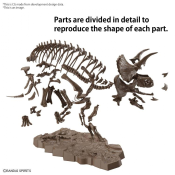 Imaginary Skeleton Triceratops Modellbausatz 1:32