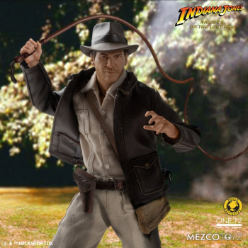 Indiana Jones Action Figure 1/12 Mezco Exclusive, Raiders of the Lost Ark, 17 cm