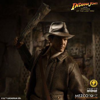 Indiana Jones Action Figure 1/12 Mezco Exclusive, Raiders of the Lost Ark, 17 cm