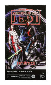 Infinities Darth Vader Actionfigur Black Series, Star Wars Infinities - Die Rückkehr der Jedi-Ritter, 15 cm