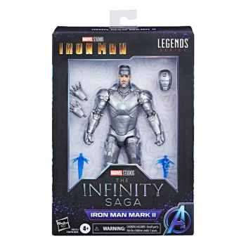 Iron Man Mark II Action Figure Marvel Legends Infinity Saga, Iron Man, 15 cm