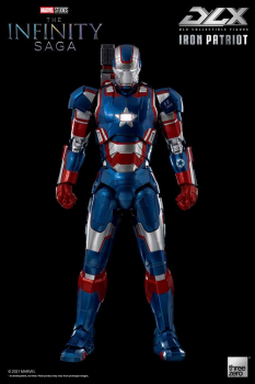 Iron Patriot Action Figure 1/12 DLX, Infinity Saga, 18 cm