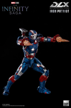 Iron Patriot Actionfigur 1:12 DLX, Infinity Saga, 18 cm