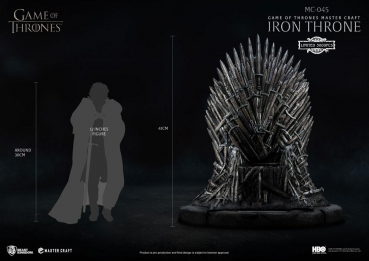 Eiserner Thron Statue Master Craft, Game of Thrones, 41 cm