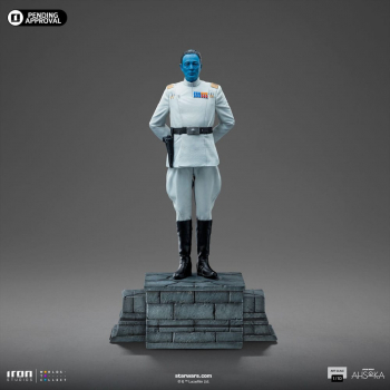 Grand Admiral Thrawn Statue 1/10 Art Scale, Star Wars: Ahsoka, 25 cm