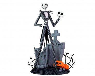 Jack Skellington Statue 1/10 Super Figure Collection Special Edition, The Nightmare Before Christmas, 20 cm