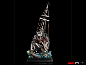 Jaws Attack Statue 1:20 Demi Art Scale, Der weiße Hai, 104 cm